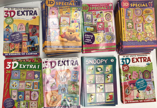 Ca. 100x 3da4 special boeken